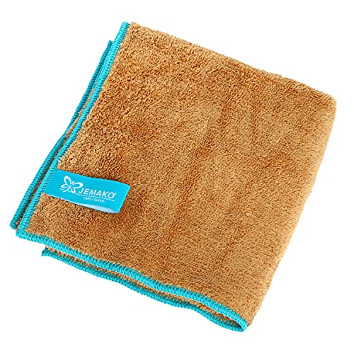 Jemako Fell-Profi Hundehandtuch Haustier-Trockentuch Haustier-Handtuch zur Haustier-Pflege, schonende Felltrocknung (S (34 x 55 cm)) inkl. SINLAND Wäschenetz von Jemako
