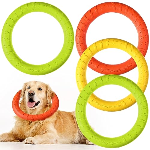 Jenaai Hundespielzeug, Hundetrainingsring für den Außenbereich, aggressives langlebiges Kauspielzeug, Apportierspielzeug, fliegende Scheibe, schwimmender Hundering für große und mittelgroße Hunde Jenaai Hundespielzeug, Hundetrainingsring für den Außenbereich, aggressives langlebiges Kauspielzeug, Apportierspielzeug, fliegende Scheibe, schwimmender Hundering für große und mittelgroße Hunde von Jenaai