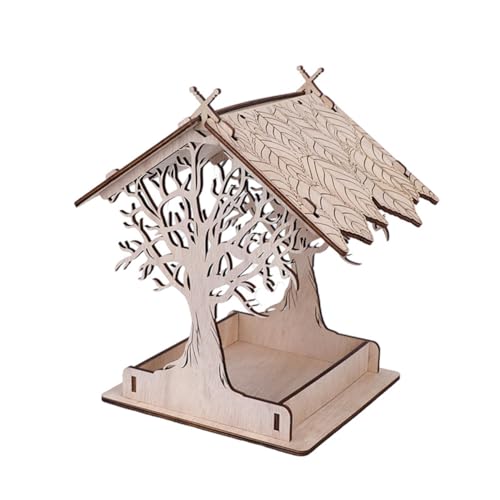 Jenbnoau VogelhäUschen Aus zum AufhäNgen, für Garten, Garten, Dekoration, Dach, DraußEn, VogelhäUschen-B Jenbnoau VogelhäUschen Aus zum AufhäNgen, für Garten, Garten, Dekoration, Dach, DraußEn, VogelhäUschen-B von Jenbnoau