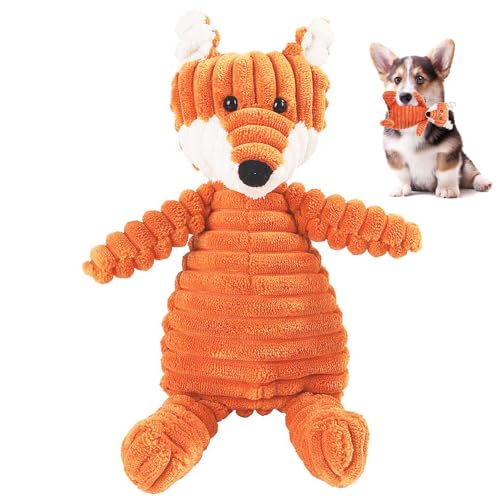 Jennytim Hundespielzeug Guietschend Welpenspielzeug, Dog Toys, Plüschtier Kauspielzeug für Welpen, Kleine, Mittlere, Große Hunde Jennytim Hundespielzeug Guietschend Welpenspielzeug, Dog Toys, Plüschtier Kauspielzeug für Welpen, Kleine, Mittlere, Große Hunde von Jennytim