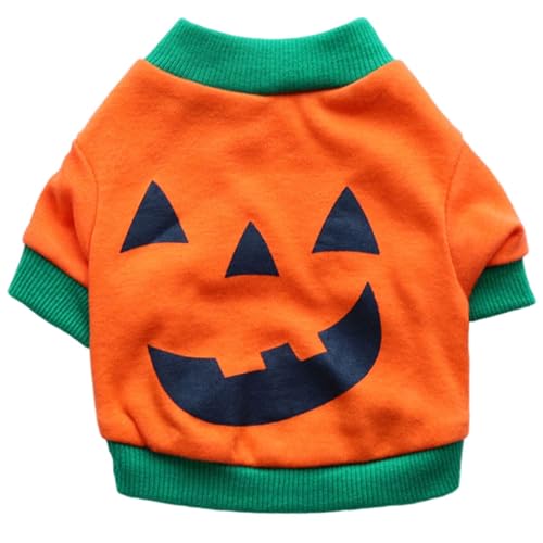 Hundekürbiskostüm Halloween Haustiere Cosplay -Kleidung für Festivalparty, Hunde Halloween Shirt, XS Hundekürbiskostüm Halloween Haustiere Cosplay -Kleidung für Festivalparty, Hunde Halloween Shirt, XS von Jeorywoet