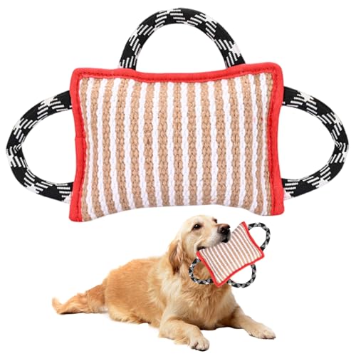 Jeorywoet Bisshülle, Hunde Bisshülle Keeberre-resistente Leinenhundtraining mit 3 Griffen professionelle interaktive Trainingsausrüstung für den Outdoor Jeorywoet Bisshülle, Hunde Bisshülle Keeberre-resistente Leinenhundtraining mit 3 Griffen professionelle interaktive Trainingsausrüstung für den Outdoor von Jeorywoet