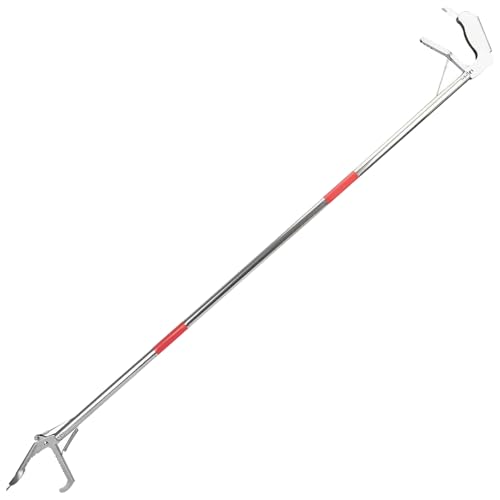 Jeorywoet Snake Grabber -Werkzeug, 50 3 Abschnitte Snake Grabber, Edelstahl -Schlangenzange mit gezackter Zahn, zusammenklappbarer tragbarer Snackstock für Aal, Fisch, Reptil Jeorywoet Snake Grabber -Werkzeug, 50 3 Abschnitte Snake Grabber, Edelstahl -Schlangenzange mit gezackter Zahn, zusammenklappbarer tragbarer Snackstock für Aal, Fisch, Reptil von Jeorywoet
