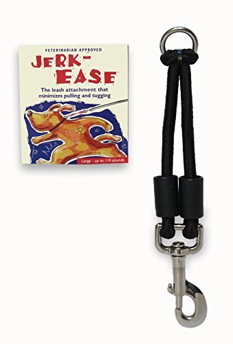 JERK-EASE Bungee Hundeleinenverlängerung – patentierte Stoßdämpfer-Befestigung schützt Sie und Ihre Hunde – funktioniert mit jeder Leine und Halsband oder Geschirr – EIN Muss für einziehbare Leinen – JERK-EASE Bungee Hundeleinenverlängerung – patentierte Stoßdämpfer-Befestigung schützt Sie und Ihre Hunde – funktioniert mit jeder Leine und Halsband oder Geschirr – EIN Muss für einziehbare Leinen – von Jerk-Ease