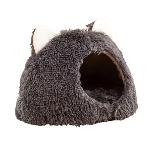 Haustiernest für den Innenbereich, gemütliches Katzenhöhlenbett, weiches Haustiernest, für den Innenbereich, tragbar und leicht, entworfen für Katzen, Hunde, Kätzchen und Welpen, perfekt an kalten Haustiernest für den Innenbereich, gemütliches Katzenhöhlenbett, weiches Haustiernest, für den Innenbereich, tragbar und leicht, entworfen für Katzen, Hunde, Kätzchen und Welpen, perfekt an kalten von Jeruytgh