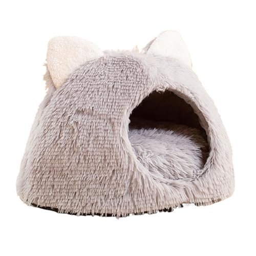 Haustiernest für den Innenbereich, gemütliches Katzenhöhlenbett, weiches Haustiernest, für den Innenbereich, tragbar und leicht, entworfen für Katzen, Hunde, Kätzchen und Welpen, perfekt an kalten Haustiernest für den Innenbereich, gemütliches Katzenhöhlenbett, weiches Haustiernest, für den Innenbereich, tragbar und leicht, entworfen für Katzen, Hunde, Kätzchen und Welpen, perfekt an kalten von Jeruytgh