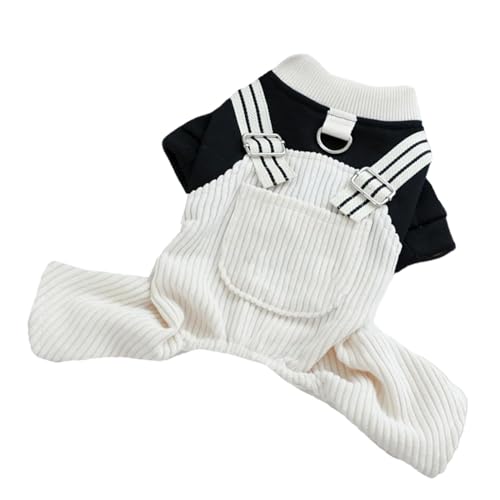 Hunde-Einteiler, Winter-Hunde-Body, Welpen-Overall, kleine und mittelgroße Hunde, gemütlicher Hunde-Overall, einfach an- und auszuziehen, ideal für aktive Welpen im täglichen Gebrauch oder zu Hunde-Einteiler, Winter-Hunde-Body, Welpen-Overall, kleine und mittelgroße Hunde, gemütlicher Hunde-Overall, einfach an- und auszuziehen, ideal für aktive Welpen im täglichen Gebrauch oder zu von Jeruytgh
