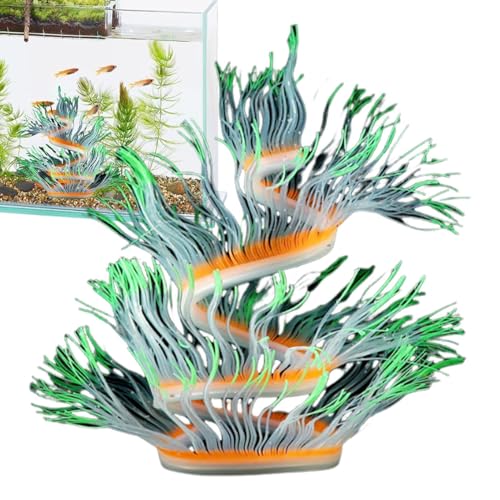 Jeruytgh Aquarium-Dekoration – detaillierte Aquarium-Dekoration, verstellbare Platzierungswinkel, Dekoration für den Innenbereich, Zuhause, Zimmer-Ambiente Jeruytgh Aquarium-Dekoration – detaillierte Aquarium-Dekoration, verstellbare Platzierungswinkel, Dekoration für den Innenbereich, Zuhause, Zimmer-Ambiente von Jeruytgh
