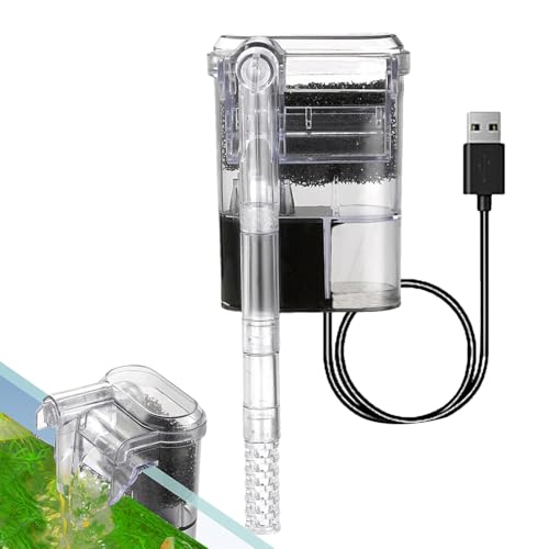 Jeruytgh Aquarium Filter | Aquarium Filter | Quiet Fish Tank | Adjustable Filter | Clean | Adjustable Flows Filter External Filter Aquarium Accessories for Clean Water Pet Health von Jeruytgh