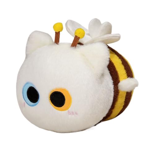 Jeruytgh Cat Plush Toy, Bienenplushie, von Katzen inspiriertes Plüschspielzeug, kuscheliges Puppenkissen, schenkbare weiche Figur, lebendige Details, 10,2 Zoll, Valentinstag Home Decor Jeruytgh Cat Plush Toy, Bienenplushie, von Katzen inspiriertes Plüschspielzeug, kuscheliges Puppenkissen, schenkbare weiche Figur, lebendige Details, 10,2 Zoll, Valentinstag Home Decor von Jeruytgh
