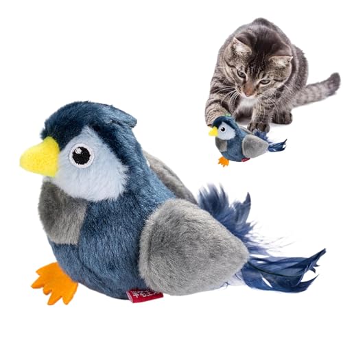 Jeruytgh Interaktives fliegendes Vogel-Katzenspielzeug, interaktives Vogel-Katzenspielzeug | Interaktives lustiges Katzen-Quietschspielzeug - Kreatives fliegendes Vogelspielzeug für Katzen, lustiges Jeruytgh Interaktives fliegendes Vogel-Katzenspielzeug, interaktives Vogel-Katzenspielzeug | Interaktives lustiges Katzen-Quietschspielzeug - Kreatives fliegendes Vogelspielzeug für Katzen, lustiges von Jeruytgh