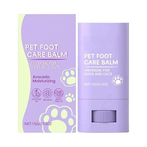 Jeruytgh Paw Pad Balm | Hundepfotenbalsam Stick | Pfoten-Feuchtigkeitscreme | rissige Pfoten-Reparatur-Balsam | Licksafe Hundecreme | Lecksicher und sicher für Haustiere Jeruytgh Paw Pad Balm | Hundepfotenbalsam Stick | Pfoten-Feuchtigkeitscreme | rissige Pfoten-Reparatur-Balsam | Licksafe Hundecreme | Lecksicher und sicher für Haustiere von Jeruytgh