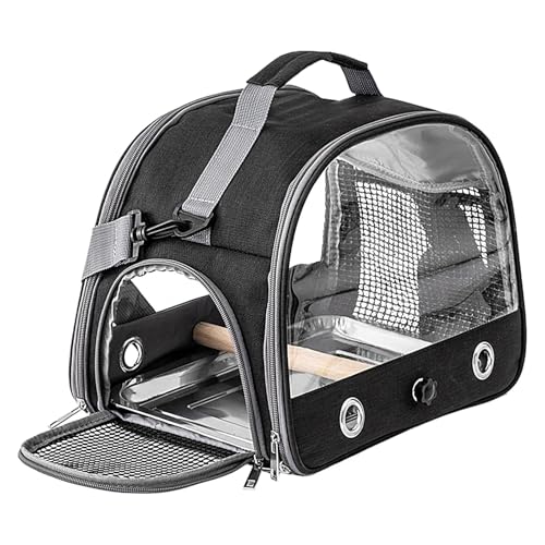 Jeruytgh Vogel Reisekäfig, Vogelreiseträger | Bird Carry Transportbag | Tragbarer Kleinstierträger, außerhalb von Reisekäfig für Wellensittiche, Sittiche, Gentoo -, Conures von Jeruytgh
