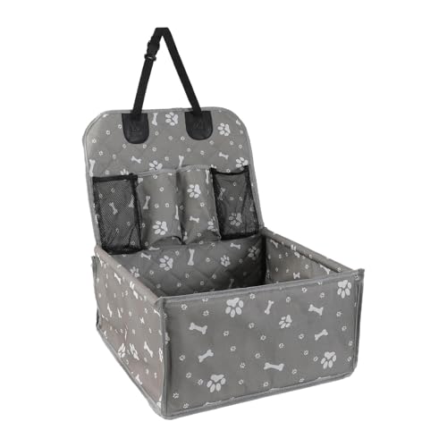 Verstellbarer Gurt Hundesitz | Oxford-Stoff Haustiersitz | Kleintier-Autositz | Tragbare Hunde-Autositztasche | Hunde-Reisesitz mit Stauraum | Wasserdichtes Design hält den Sitz trocken und sauber Verstellbarer Gurt Hundesitz | Oxford-Stoff Haustiersitz | Kleintier-Autositz | Tragbare Hunde-Autositztasche | Hunde-Reisesitz mit Stauraum | Wasserdichtes Design hält den Sitz trocken und sauber von Jeruytgh