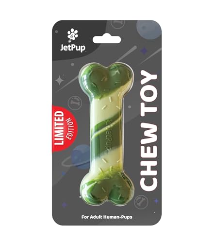 JetPup Kauspielzeug für Welpen, Knochen, Kauspielzeug in menschlicher Qualität, 100% lebensmittelechtes Silikon, Limitierte Auflage JetPup Kauspielzeug für Welpen, Knochen, Kauspielzeug in menschlicher Qualität, 100% lebensmittelechtes Silikon, Limitierte Auflage von JetPup