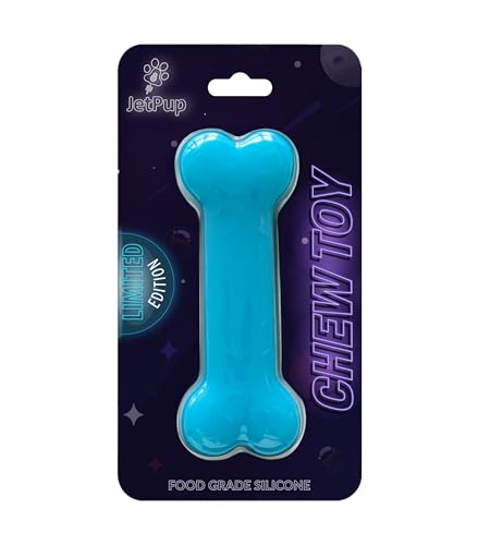 JetPup Kauspielzeug für Welpen, Knochen, Kauspielzeug in menschlicher Qualität, 100 % lebensmittelechtes Silikon, limitierte Auflage JetPup Kauspielzeug für Welpen, Knochen, Kauspielzeug in menschlicher Qualität, 100 % lebensmittelechtes Silikon, limitierte Auflage von JetPup