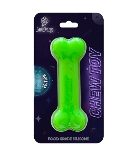 JetPup Kauspielzeug für Welpen, Knochen, Kauspielzeug in menschlicher Qualität, 100 % lebensmittelechtes Silikon, limitierte Auflage JetPup Kauspielzeug für Welpen, Knochen, Kauspielzeug in menschlicher Qualität, 100 % lebensmittelechtes Silikon, limitierte Auflage von JetPup