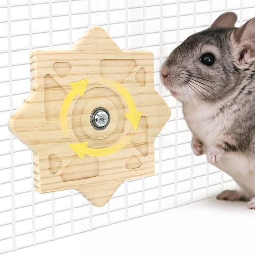 Jevnd Chinchilla Kauspielzeug, quadratisch von Jevnd