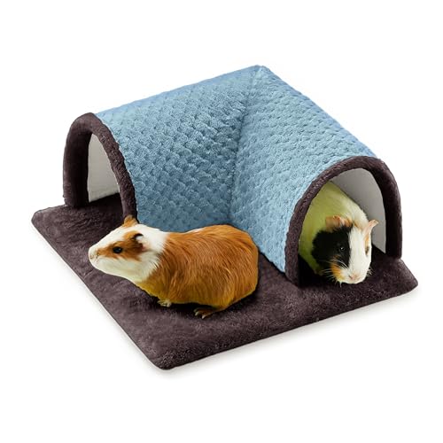 Warmes Meerschweinchenversteck Tunnelbett, weich, abnehmbare Meerschweinchentunnel und Röhren für Käfig, Meerschweinchen versteckt Fleece für Ratte, stabiler Kleintiertunnel für Ratte, Hamster, Igel, Warmes Meerschweinchenversteck Tunnelbett, weich, abnehmbare Meerschweinchentunnel und Röhren für Käfig, Meerschweinchen versteckt Fleece für Ratte, stabiler Kleintiertunnel für Ratte, Hamster, Igel, von Jevnd