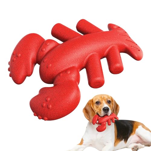 Jextou Robustes Kauspielzeug für Hunde, Beißspielzeug, interaktives Hundespielzeug in Hummerform für Training und Unterhaltung, Haustierspielzeug für mittlere und große Rassen von Jextou