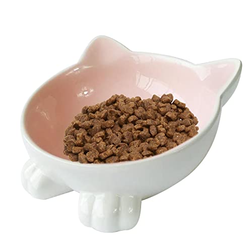 Katzennapf aus Keramik,Whisker Friendly Katzennapf, süße Hundenapf | Katzennäpfe für Futter und Wasser, Katzennäpfe Schnurrhaarfreundlich, Hundenäpfe Jextou von Jextou