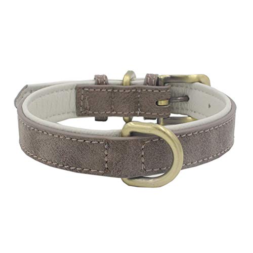 Jiacheng29_ Hundehalsband, verstellbar, mit Schnalle, weich, Outdoor-Training, sicheres Halsband von Jiacheng29_