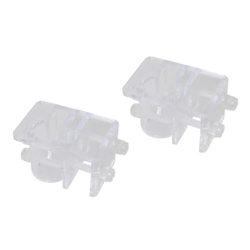 JianLing Aquarium-Stabilisator, Acryl, Einlass- und Auslassrohrhalter, Öffnung, 22 mm, weiß, transparent, Schlauchhalter, Aquarium-Filterhalter zum Klemmen von 5–15 mm dickem Glas, 2 Stück JianLing Aquarium-Stabilisator, Acryl, Einlass- und Auslassrohrhalter, Öffnung, 22 mm, weiß, transparent, Schlauchhalter, Aquarium-Filterhalter zum Klemmen von 5–15 mm dickem Glas, 2 Stück von JianLing