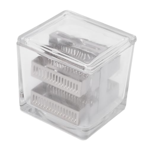 Experimentier-Färbeglas, Glas-Färbeglas, Transparenter Behälter, Breite Grundstruktur, Hohe Durchlässigkeit, mit Deckel für Tierische Pflanzenproben (Glasregal aus Edelstahl mit Experimentier-Färbeglas, Glas-Färbeglas, Transparenter Behälter, Breite Grundstruktur, Hohe Durchlässigkeit, mit Deckel für Tierische Pflanzenproben (Glasregal aus Edelstahl mit von Jiawu