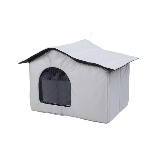 Haustier-Kühlhaus, Hunde-Kühlhaus mit Klimaanlage, Kühlakkus, Sommer-Kühlhaus für Katzen und Hunde, Einfach zu Montieren, Katzen-Kühlhaus, Langanhaltende Kühlung (#1) von Jiawu