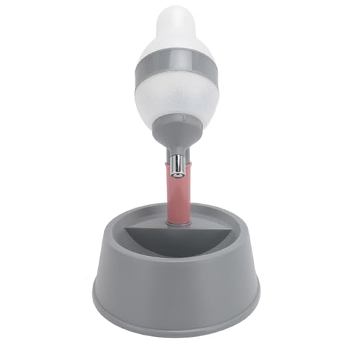 Jiawu Haustier-Wasserspender, 2-in-1, Verstellbare Höhe, Stabilität, Automatische Fütterung, Abnehmbarer Hunde-Wasserspender (Jiawuhqv318by72-13) von Jiawu
