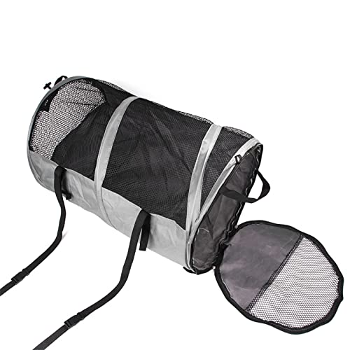 Jiawu Hundetransportbox, Stark Belastbar, Katzentransporttasche, Oxford-Stoff, Leicht, Wasserdicht, für Autositz, Haustier (36 x 25 m/14,2x9,8in) von Jiawu