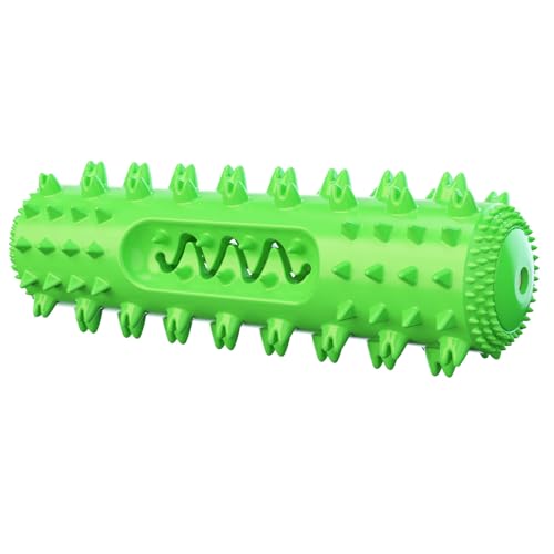 Jiawu Haustier-Zahnbürstenspielzeug, Interaktives Kauspielzeug für Hunde mit Gummimassage, Lindert Langeweile Im Freien (Green) von Jiawu