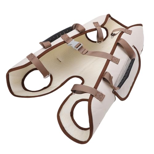 Jiawu Hundeliftgurt, Kleiner Bis Mittlerer Hund und Katze Tragen Tasche, Verstellbare Atmungsaktive Weste, Legs-Out-Komfortlüftung, Zum Gehen, Reisen, Einkaufen und Wandern (2-12 kg) (L) von Jiawu