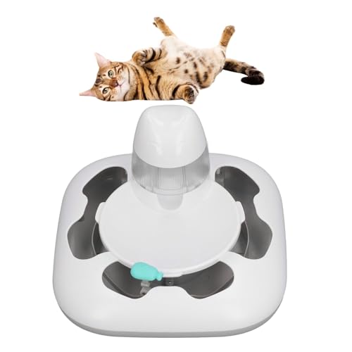 Jiawu Leckerli-Spielzeug, Interaktives Katzenspielzeug, Leckerli-Spender für Katzen, Katzenfutter-Puzzle, Versuchungen mit Katzensnacks, Langlebig, Ungiftig und Sicher für das Spielen Jiawu Leckerli-Spielzeug, Interaktives Katzenspielzeug, Leckerli-Spender für Katzen, Katzenfutter-Puzzle, Versuchungen mit Katzensnacks, Langlebig, Ungiftig und Sicher für das Spielen von Jiawu