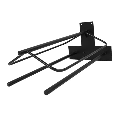 Jiawu Sattelhalter, Sattelhalter mit Doppelstange, Wandmontage, Sattelständer, robuster Ständer für Pferdeunterlagen, Sattelständerhalter für Pferdezubehör, Pferdedecke von Jiawu