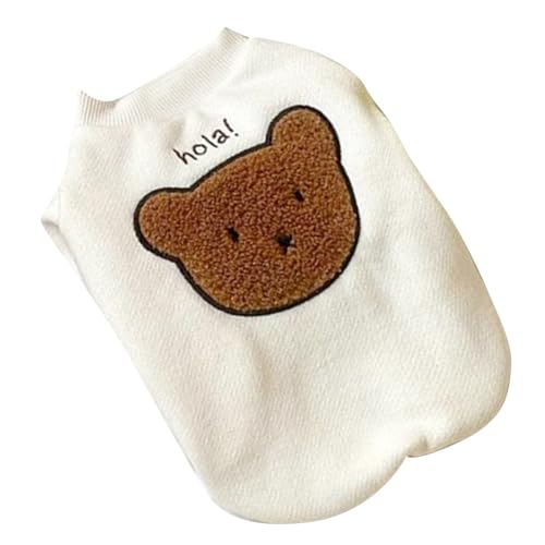 Katzenkleidung, Modische Warme Haustierkleidung für Spaziergänge mit Kleinen Hunden (XL) von Jiawu