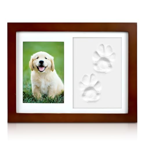 Jicyor Pfotenabdruck Set Hund, Gedenkrahmen Pfotenabdruck Set Hund und Katze Pfotenabdruck Set Katze Besitzer Jicyor Pfotenabdruck Set Hund, Gedenkrahmen Pfotenabdruck Set Hund und Katze Pfotenabdruck Set Katze Besitzer von Jicyor
