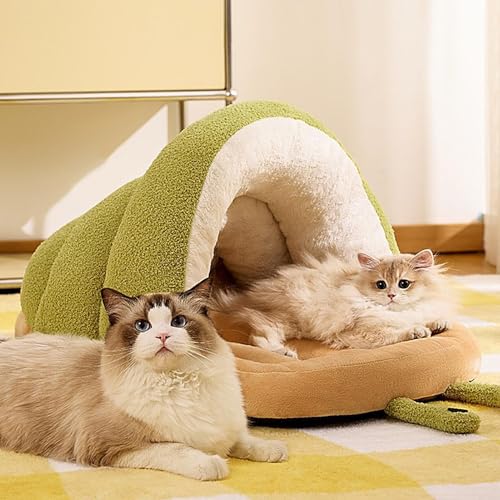 Jiimhte Flauschiges Katzenbett, Weiches Plüsch Höhle Katzenbett, Katzenbett Flauschig Katzendecke, Gemütlich Katzenbett Für Katzenkätzchen, Flauschiges Kätzchen Welpen Kuschelbett Haustierbett Jiimhte Flauschiges Katzenbett, Weiches Plüsch Höhle Katzenbett, Katzenbett Flauschig Katzendecke, Gemütlich Katzenbett Für Katzenkätzchen, Flauschiges Kätzchen Welpen Kuschelbett Haustierbett von Jiimhte