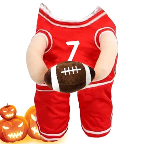 Jiimhte Hunde-Basketball-Halloween-Kostüm,Hunde-Basketballspieler-Kostüm mit Ball,Haustier-Halloween-Kostüm | Lustiges Haustier-Sporttrikot mit verstellbaren Trägern für kleine und mittelgroße Hunde Jiimhte Hunde-Basketball-Halloween-Kostüm,Hunde-Basketballspieler-Kostüm mit Ball,Haustier-Halloween-Kostüm | Lustiges Haustier-Sporttrikot mit verstellbaren Trägern für kleine und mittelgroße Hunde von Jiimhte