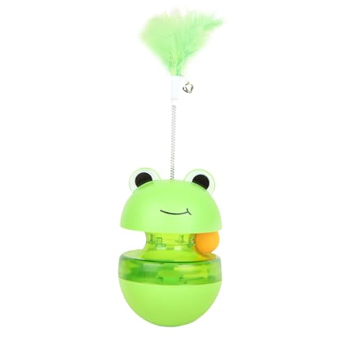 Jiimhte Katzen-Leckerli-Spender-Spielzeug Frosch,Frosch-Katzen-Leckerli-Spielzeug | Leckerli-Puzzlespielzeug für Katzen,Katzenleckerli-Puzzlespielzeug, interaktives Katzenpuzzle-Futterspielzeug, Jiimhte Katzen-Leckerli-Spender-Spielzeug Frosch,Frosch-Katzen-Leckerli-Spielzeug | Leckerli-Puzzlespielzeug für Katzen,Katzenleckerli-Puzzlespielzeug, interaktives Katzenpuzzle-Futterspielzeug, von Jiimhte