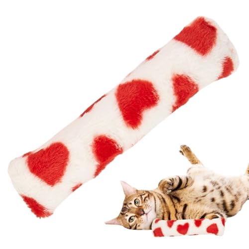 Jiimhte Kissen für Indoor-Katzen | Liebesstil beruhigende Kauspielzeug - Kätzchen-Anreicherungsspiel mit Rassel Papier, geprägtes Haustier Kissen Indoor Katze Übung für Zähne Jiimhte Kissen für Indoor-Katzen | Liebesstil beruhigende Kauspielzeug - Kätzchen-Anreicherungsspiel mit Rassel Papier, geprägtes Haustier Kissen Indoor Katze Übung für Zähne von Jiimhte