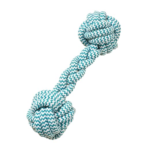 Jiimhte Knoten-Kauseil für Hunde, Baumwollseil, Knoten, natürliches Zugspielzeug für Hunde, interaktiv, unzerstörbar, bissfest, robust, für kleine und mittelgroße Rassen Jiimhte Knoten-Kauseil für Hunde, Baumwollseil, Knoten, natürliches Zugspielzeug für Hunde, interaktiv, unzerstörbar, bissfest, robust, für kleine und mittelgroße Rassen von Jiimhte