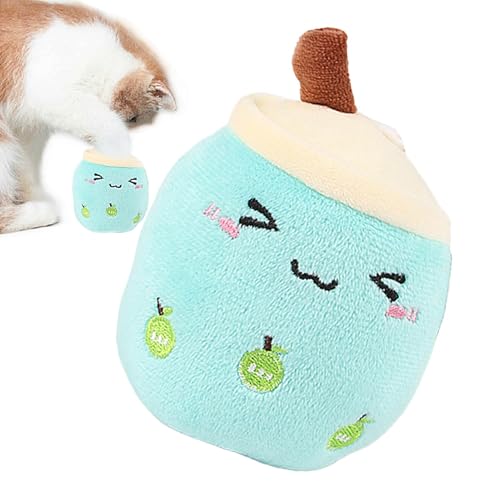 Jiimhte Plüsch-Hundespielzeug | Weiches gefülltes Bubble Tea Plüschkissen – Cartoon-Umarmungskissen, gefülltes Teekissen für Hund und Katze, reduziert Langeweile Jiimhte Plüsch-Hundespielzeug | Weiches gefülltes Bubble Tea Plüschkissen – Cartoon-Umarmungskissen, gefülltes Teekissen für Hund und Katze, reduziert Langeweile von Jiimhte