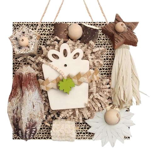 Jiimhte Vogelsuchspielzeuge, Holz Und Pappe Kauspielzeug Für Vögel, Käfig Zubehör Zum Mit Hängematte Fensterplatz Spielbereich Für Innnenbereich Jiimhte Vogelsuchspielzeuge, Holz Und Pappe Kauspielzeug Für Vögel, Käfig Zubehör Zum Mit Hängematte Fensterplatz Spielbereich Für Innnenbereich von Jiimhte
