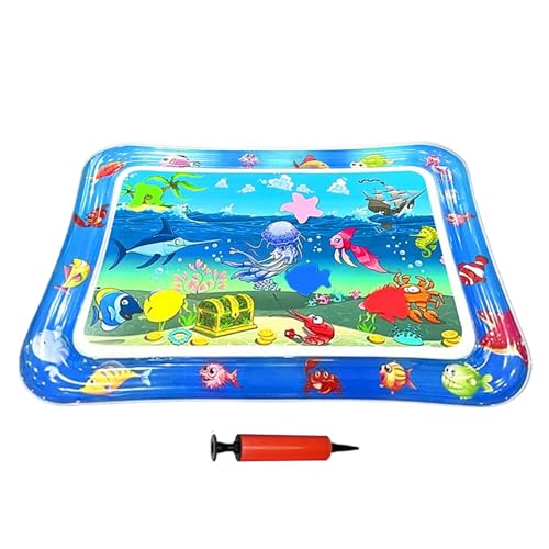 Jiimhte Wassermatte Für Katzen | Aufblasbares Haustier Wasserbett 66x47 cm | Kühlende wasserdichte Interaktive rutschfeste Kratzfläche Für Reisen Draußen Welpen Kätzchen Jiimhte Wassermatte Für Katzen | Aufblasbares Haustier Wasserbett 66x47 cm | Kühlende wasserdichte Interaktive rutschfeste Kratzfläche Für Reisen Draußen Welpen Kätzchen von Jiimhte