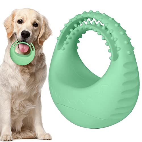 Jikiaci Kauspielzeug für Hunde,Niedliches Zahnungs-Welpen-Kauspielzeug mit Tumbler-Form - Kauspielzeug für Hunde für Welpen im Innen- und Außenbereich von Jikiaci