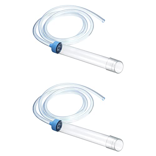 Jikoiuty 2X Aquarium Aquarium Reiniger Siphon Vakuum Wasser Wechsler Pumpe Siphon von Jikoiuty