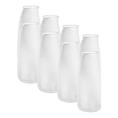 Jikoiuty 8 Packungen Von Filter Socken, 200 Mikrometer, für Aquarien/Aquarien, Teiche, für Sumpf/ÜBerlauf Jikoiuty 8 Packungen Von Filter Socken, 200 Mikrometer, für Aquarien/Aquarien, Teiche, für Sumpf/ÜBerlauf von Jikoiuty