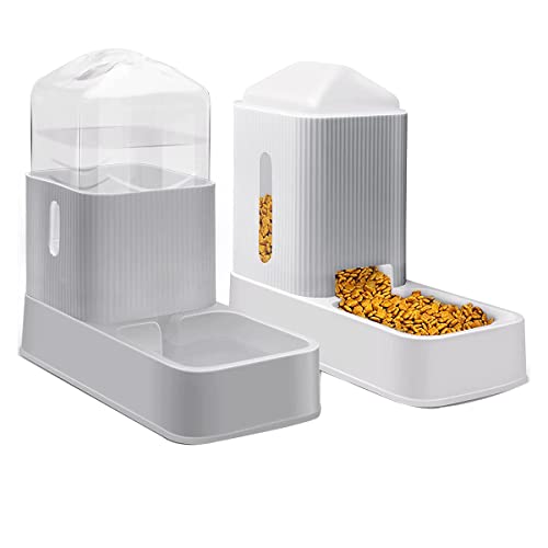 Jikoiuty Katzenfutterautomaten und Katzenwasserspender Set 2 Packungen Automatische Katzenfutterautomaten Hundefutterautomaten Schwerkraftfutterautomaten für Haustiere Jikoiuty Katzenfutterautomaten und Katzenwasserspender Set 2 Packungen Automatische Katzenfutterautomaten Hundefutterautomaten Schwerkraftfutterautomaten für Haustiere von Jikoiuty