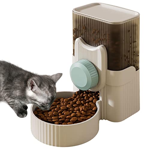 Automatischer Futterspender für Katzen, 963 ml, automatischer Futterspender und Bewässerung, Käfig, Katzenfutternapf, Hunde-Futterstation für Welpen und Kätzchen, Kaninchen Jildouf Automatischer Futterspender für Katzen, 963 ml, automatischer Futterspender und Bewässerung, Käfig, Katzenfutternapf, Hunde-Futterstation für Welpen und Kätzchen, Kaninchen Jildouf von Jildouf